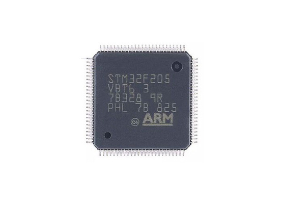 মাইক্রোকন্ট্রোলার MCU STM32F205VBT6 ফ্ল্যাশ 100-LQFP এমবেডেড মাইক্রোকন্ট্রোলার