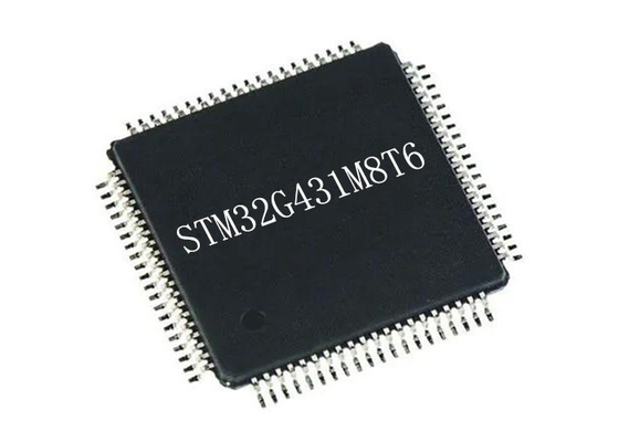 মাইক্রোকন্ট্রোলার MCU STM32G431M8T6 32Bit মাইক্রোকন্ট্রোলার IC 80LQFP উচ্চ কর্মক্ষমতা
