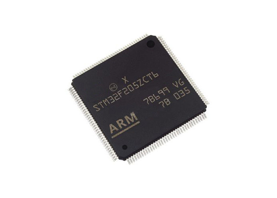 STM32F205ZCT6 মাইক্রোকন্ট্রোলার IC MCU 32-বিট 256KB ফ্ল্যাশ 144LQFP প্যাকেজ