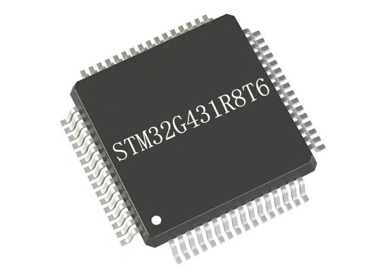 32বিট সিঙ্গেল কোর STM32G431R8T6 মাইক্রোকন্ট্রোলার MCU 64LQFP মাইক্রোকন্ট্রোলার চিপ