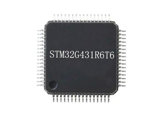 মাইক্রোকন্ট্রোলার MCU STM32G431R6T6 32Bit একক কোর 64LQFP মাইক্রোকন্ট্রোলার চিপ