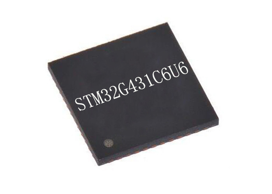32বিট RISC কোর STM32G431C6U6 170MHz মাইক্রোকন্ট্রোলার MCU 48UFQFN উচ্চ কর্মক্ষমতা
