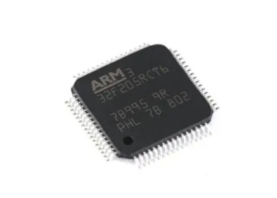 ICs চিপ STM32F205RCT6 ARM মাইক্রোকন্ট্রোলার - MCU 32BIT ARM Cortex M3 কানেক্টিভিটি 256kB