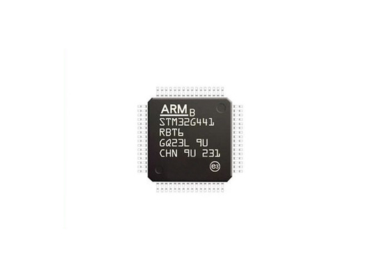 64-LQFP প্যাকেজ STM32G441RBT6 ARM Cortex-M4 MCU 170 MHz মাইক্রোকন্ট্রোলার IC