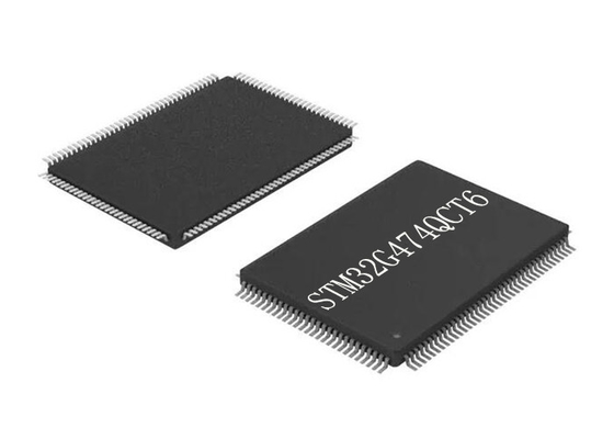 একক কোর STM32G474QCT6 মাইক্রোকন্ট্রোলার MCU 128LQFP 32Bit RISC কোর 256KB ফ্ল্যাশ