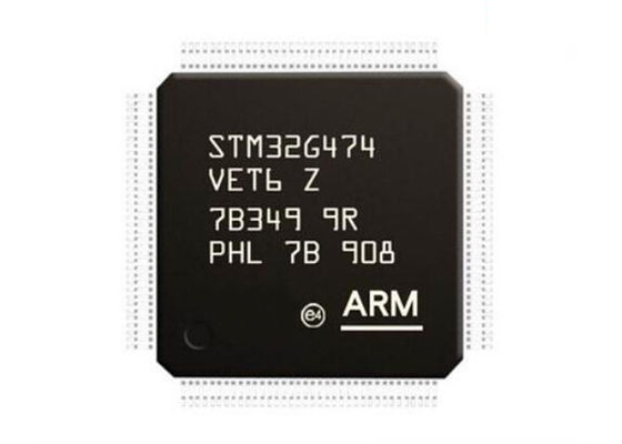 মাইক্রোকন্ট্রোলার MCU STM32G474VET6 মাইক্রোকন্ট্রোলার চিপ 100LQFP উচ্চ কর্মক্ষমতা
