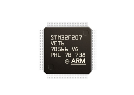 32-বিট একক-কোর STM32F207VFT6 768KB ফ্ল্যাশ আরম মাইক্রোকন্ট্রোলার - MCU