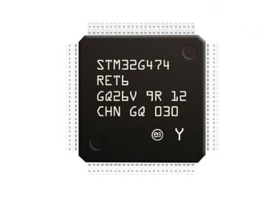 512KB ফ্ল্যাশ STM32G474RET6 মাইক্রোকন্ট্রোলার MCU LQFP64 32Bit মাইক্রোকন্ট্রোলার চিপ