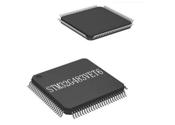 একক কোর STM32G483VET6 মাইক্রোকন্ট্রোলার MCU 100LQFP 32Bit RISC কোর 512KB ফ্ল্যাশ