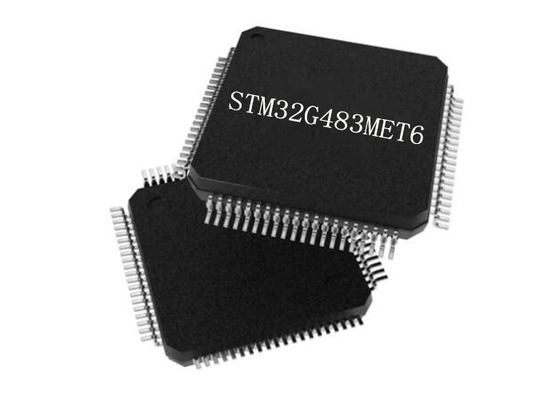 আর্ম কর্টেক্স-M4 MCU STM32G483MET6 80LQFP মাইক্রোকন্ট্রোলার MCU 170MHz একক কোর