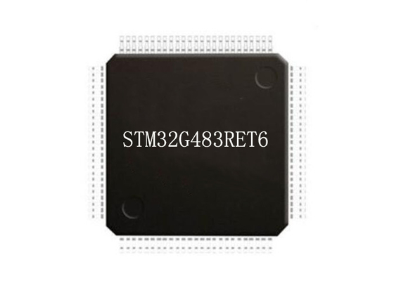 উচ্চ কর্মক্ষমতা STM32G483RET6 মাইক্রোকন্ট্রোলার MCU LQFP64 32Bit একক কোর 170MHz