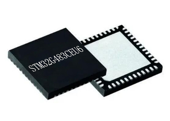 32Bit ARM Cortex-M4 STM32G483CEU6 মাইক্রোকন্ট্রোলার MCU 48UFQFN উচ্চ কর্মক্ষমতা