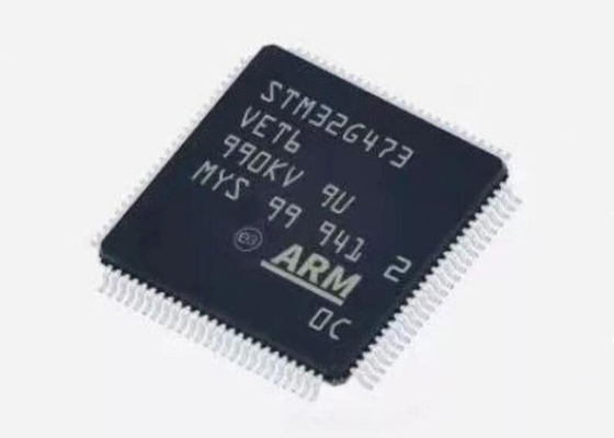 মাইক্রোকন্ট্রোলার MCU STM32G473VET6 32Bit একক কোর 100LQFP মাইক্রোকন্ট্রোলার চিপ