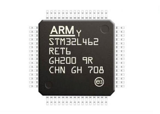 মাইক্রোকন্ট্রোলার MCU STM32L462RET6 32Bit RISC কোর মাইক্রোকন্ট্রোলার IC 64LQFP কম শক্তি