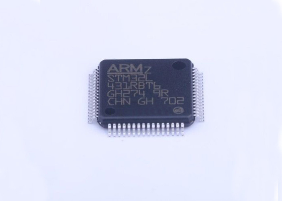 STM32L431RBT6 FPU আর্ম কর্টেক্স-M4 MCU 80 MHz এমবেডেড মাইক্রোকন্ট্রোলার IC