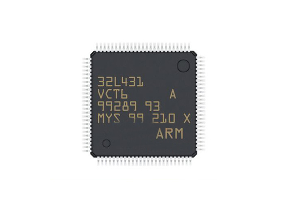 আল্ট্রা-লো-পাওয়ার 256KB 100-LQFP STM32L431VCT6 এমবেডেড মাইক্রোকন্ট্রোলার IC