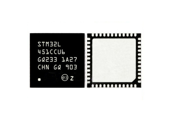 মাইক্রোকন্ট্রোলার MCU STM32L451CCU6 একক কোর 256KB মাইক্রোকন্ট্রোলার IC