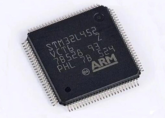 আল্ট্রা লো পাওয়ার MCU STM32L452VCT6 মাইক্রোকন্ট্রোলার MCU LQFP100 মাইক্রোকন্ট্রোলার IC