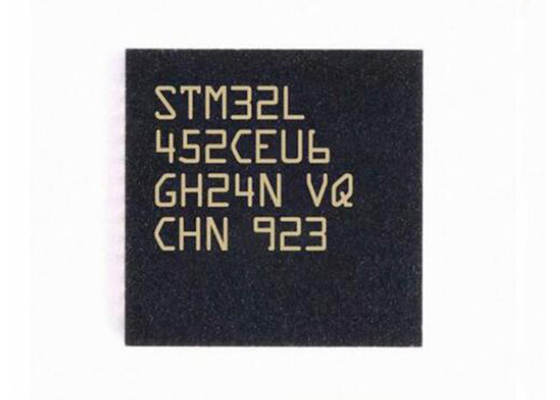 মাইক্রোকন্ট্রোলার MCU STM32L452CEU6 48UFQFN 32Bit মাইক্রোকন্ট্রোলার চিপ 512KB ফ্ল্যাশ