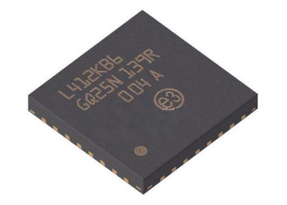 32UFQFN মাইক্রোকন্ট্রোলার MCU STM32L412KBU6 মাইক্রোকন্ট্রোলার IC 80MHz উচ্চ কর্মক্ষমতা