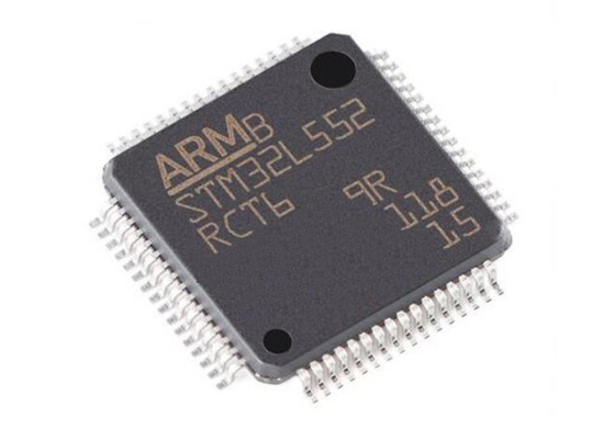 একক কোর STM32L552RCT6 মাইক্রোকন্ট্রোলার MCU 64LQFP 256KB ফ্ল্যাশ মাইক্রোকন্ট্রোলার চিপ
