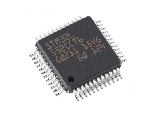 32বিট সিঙ্গেল কোর STM32L552CCT6 ARM Cortex-M33 48LQFP মাইক্রোকন্ট্রোলার MCU 110MHz