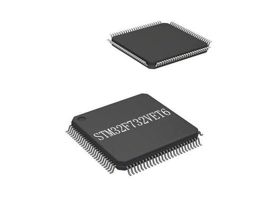 মাইক্রোকন্ট্রোলার MCU STM32F732VET6 32Bit একক কোর LQFP100 মাইক্রোকন্ট্রোলার চিপ