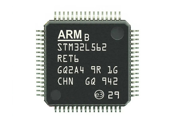 512KB ফ্ল্যাশ STM32L562RET6 এমবেডেড মাইক্রোকন্ট্রোলার 64-LQFP সারফেস মাউন্ট