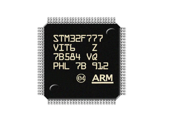 STM32F777VIT6 মাইক্রোকন্ট্রোলার IC একক কোর আর্ম কর্টেক্স-M7 2Mbytes ফ্ল্যাশ