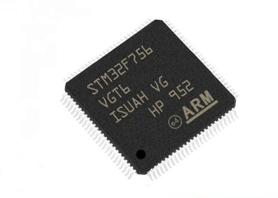 STM32F756VGT6 মাইক্রোকন্ট্রোলার MCU ARM Cortex-M7 32Bit Single Core LQFP100 216MHz