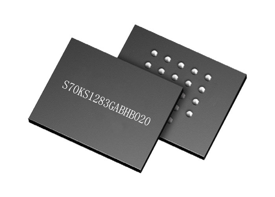 ইলেকট্রনিক ইন্টিগ্রেটেড সার্কিট S70KS1283GABHB020 200MHz 35ns PSRAM মেমরি আইসি