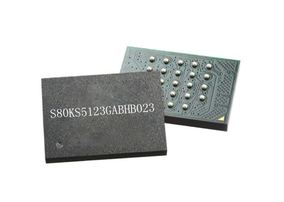 ইন্টিগ্রেটেড সার্কিট চিপ 512Mbit S80KS5123GABHB023 35ns 24-FBGA মেমরি আইসি