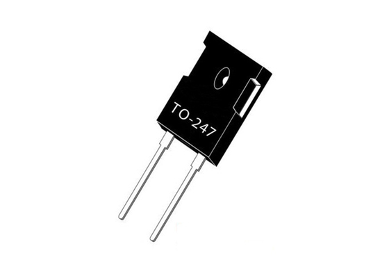ডায়োড MSC015SDA120B সিলিকন কার্বাইড Schottky 1200V রেকটিফায়ার একক ডায়োড TO-247