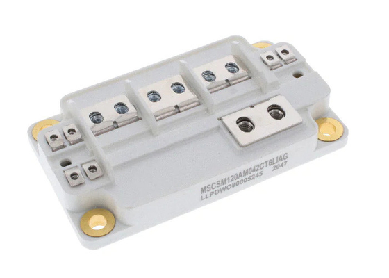 স্বয়ংচালিত IGBT মডিউল MSCSM120AM042CT6LIAG 495A ট্রানজিস্টর চ্যাসিস মাউন্ট
