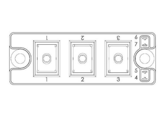 স্বয়ংচালিত IGBT মডিউল MSCDC150A170D1PAG 150A ফেজ লেগ SiC ডায়োড পাওয়ার মডিউল
