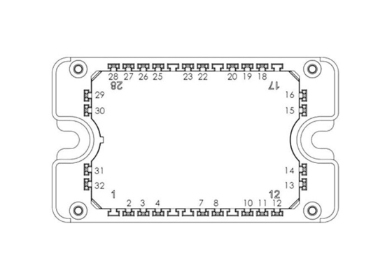 স্বয়ংচালিত IGBT মডিউল MSCSM70VM19C3AG Mosfet অ্যারে চ্যাসিস মাউন্ট ট্রানজিস্টর