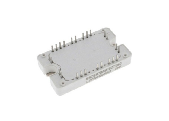 MSCSM70AM10CT3AG বিচ্ছিন্ন সেমিকন্ডাক্টর মডিউল 700V 241A 690W চ্যাসিস মাউন্ট SP3F