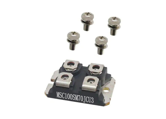 স্বয়ংচালিত IGBT মডিউল MSC100SM70JCU3 N-চ্যানেল IGBT সিলিকন কার্বাইড মডিউল 365W