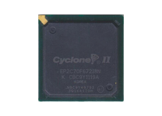 ফিল্ড প্রোগ্রামেবল গেট অ্যারে EP2C70F672I8N 672-FBGA FPGA ইন্টিগ্রেটেড সার্কিট