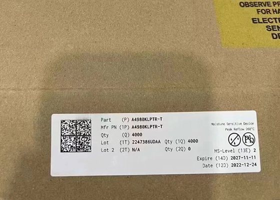 বাইপোলার মোটর ড্রাইভার A4980KLPTR 28-TSOP অটোমোটিভ প্রোগ্রামেবল স্টেপার ড্রাইভার