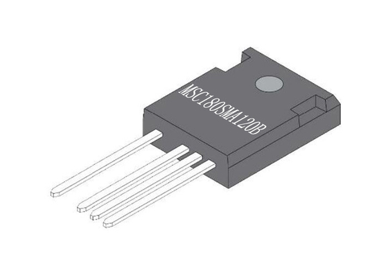 ইন্টিগ্রেটেড সার্কিট চিপ MSC180SMA120B 1200V SiC MOSFET ট্রানজিস্টর TO-247-4
