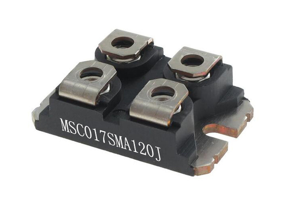 1200V সিলিকন কার্বাইড MSC017SMA120J N-চ্যানেল পাওয়ার MOSFET মডিউল SOT-227-4