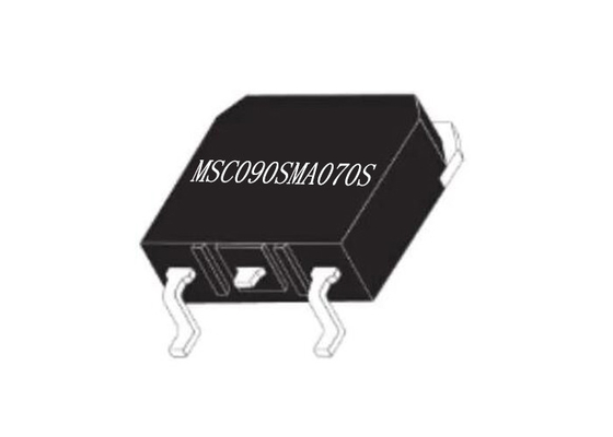 ইন্টিগ্রেটেড সার্কিট চিপ MSC090SMA070S 700V SiC MOSFET ট্রানজিস্টর TO-268-3