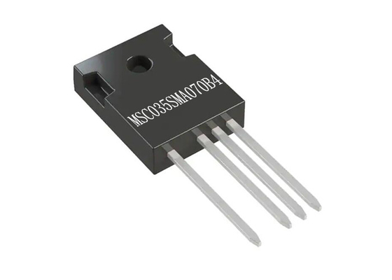 ইন্টিগ্রেটেড সার্কিট চিপ MSC035SMA070B4 N-চ্যানেল MOSFETs TO-247-4 সিলিকন কার্বাইড