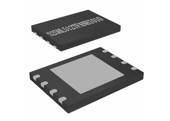 512Mbit মেমরি চিপ S25HL512TFANHI010 166MHz ফ্ল্যাশ বা মেমরি IC 8-WDFN IC চিপ