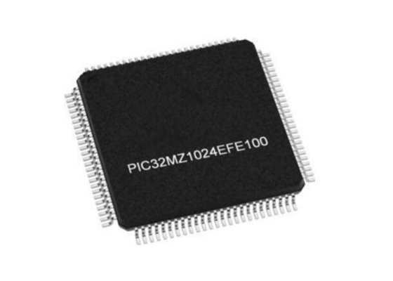 মাইক্রোকন্ট্রোলার IC PIC32MZ1024EFE100-I/PT 32Bit একক কোর MCU 100-TQFP 200MHz