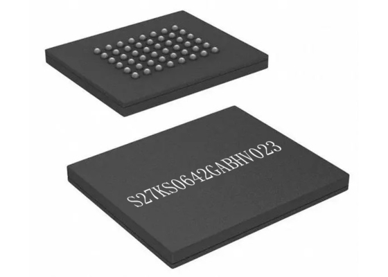 S27KS0642GABHV023 ICs চিপ সিউডো SRAM মেমরি IC 64Mbit HyperBus 200 MHz