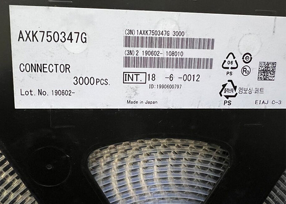 AXK750347G ইন্টিগ্রেটেড সার্কিট চিপ 50 অবস্থান আয়তক্ষেত্রাকার সংযোগকারী 300mA 60V