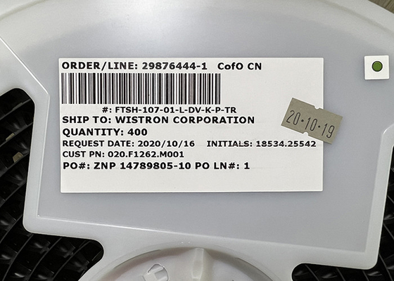 FTSH-107-01-L-DV-K-P-TR IC চিপ 14 অবস্থান সারফেস মাউন্ট হেডার সংযোগকারী