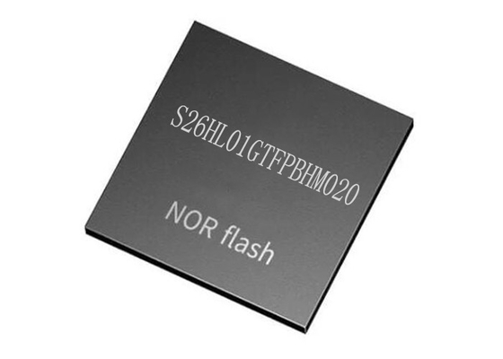 S26HL01GTFPBHM020 SEMPER ফ্ল্যাশ বা মেমরি IC 24-FBGA 1Gbit হাইপারবাস মেমরি চিপ